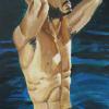 'Evening Dip' 24" X 36" Acrylic on Canvas  Gallery Wrap